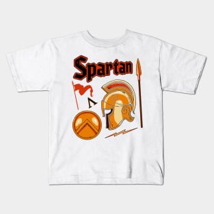 Veteran Spartans Kids T-Shirt